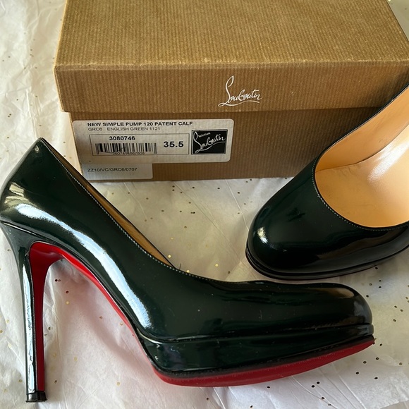 Christian Louboutin patent leather heels